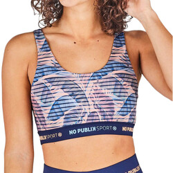 textil Mujer Sujetador deportivo  No Publik  Azul