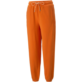 textil Mujer Pantalones de chándal Puma  Naranja