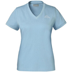 textil Mujer Tops y Camisetas Kappa  Azul