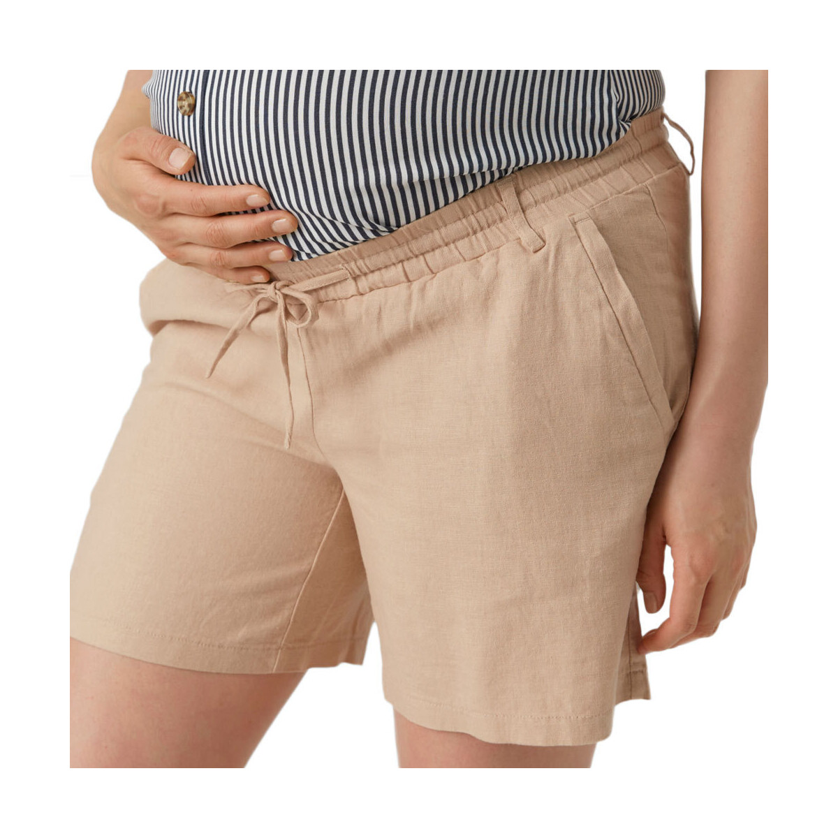 textil Mujer Shorts / Bermudas Mamalicious  Marrón