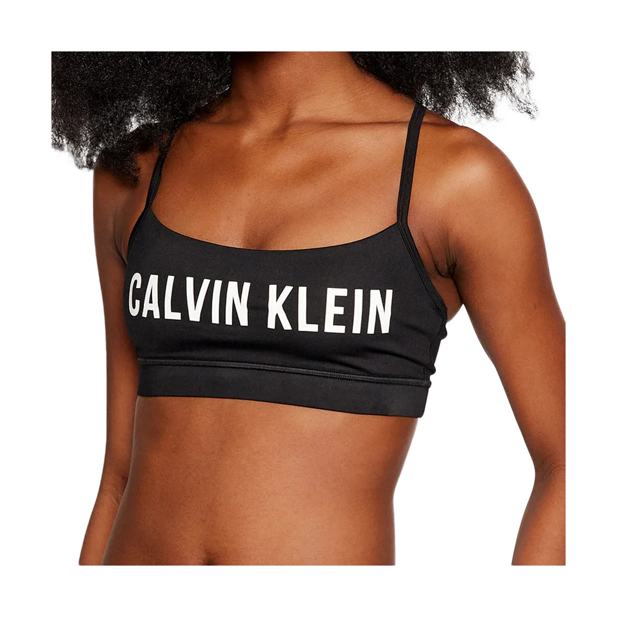 textil Mujer Sujetador deportivo  Calvin Klein Jeans  Negro