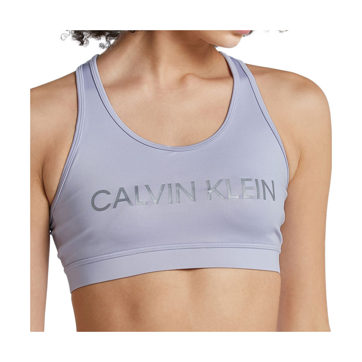 textil Mujer Sujetador deportivo  Calvin Klein Jeans  Violeta