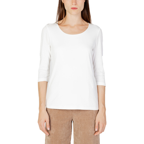 textil Mujer Camisetas manga larga Street One Style QR Pania 317588 Blanco