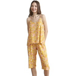 textil Mujer Pijama J&j Brothers JJBEH1001 Amarillo