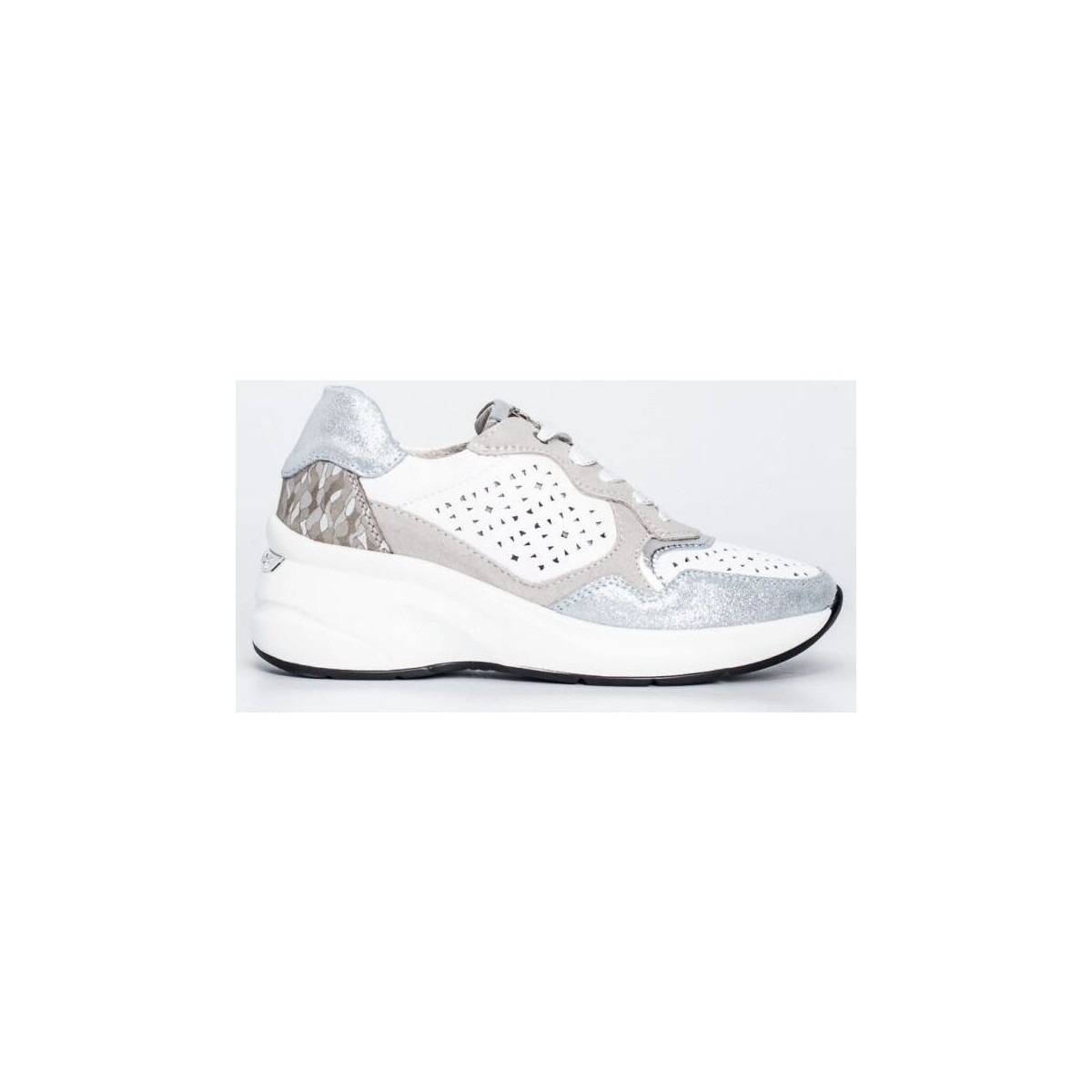 Zapatos Mujer Deportivas Moda Heymo 24003005 Blanco