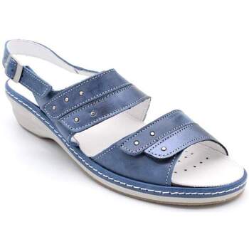 Zapatos Mujer Sandalias Suave 3034 Azul
