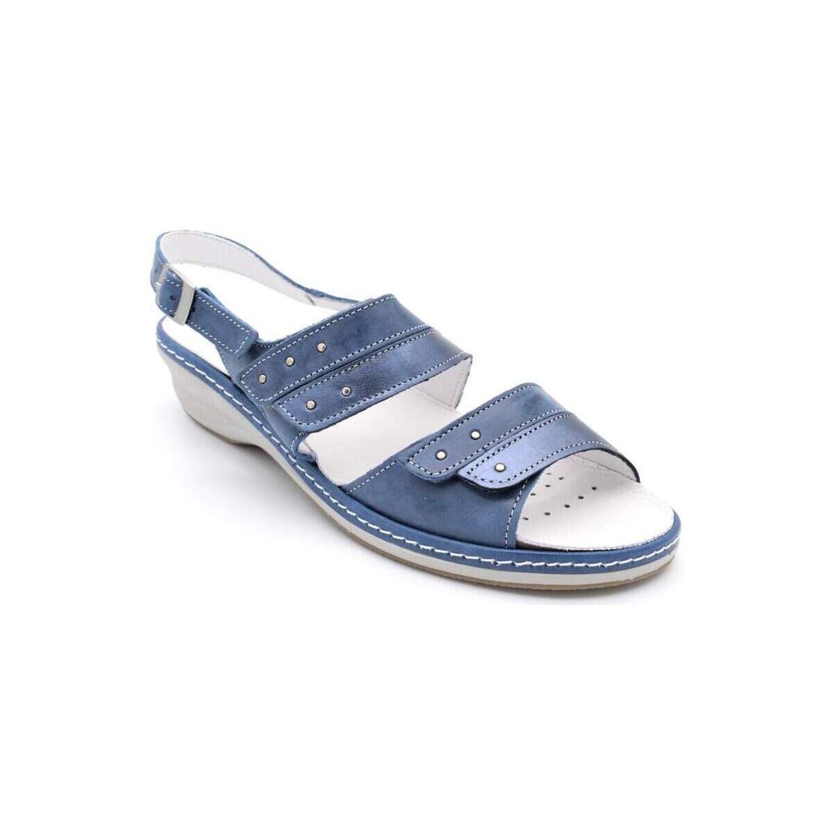 Zapatos Mujer Sandalias Suave 3034 Azul