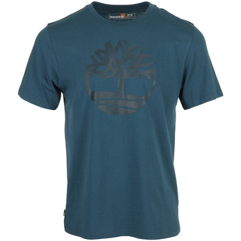 textil Hombre Camisetas manga corta Timberland Tree Logo Short Sleeve Azul
