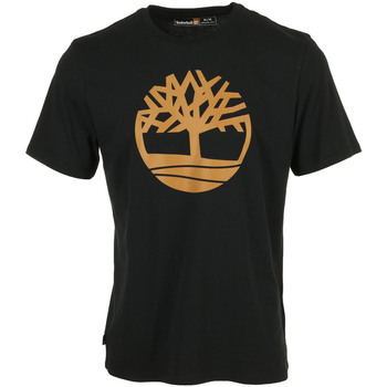 textil Hombre Camisetas manga corta Timberland Tree Logo Short Sleeve Negro