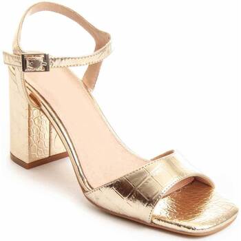 Zapatos Mujer Sandalias Leindia 88455 Oro