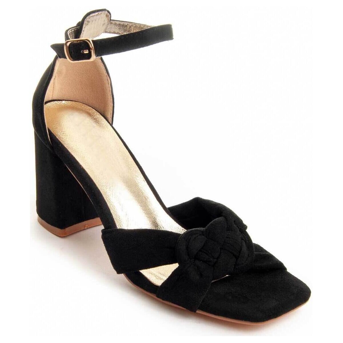 Zapatos Mujer Sandalias Leindia 88457 Negro
