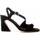 Zapatos Mujer Sandalias Leindia 88461 Negro