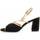 Zapatos Mujer Sandalias Leindia 88464 Negro