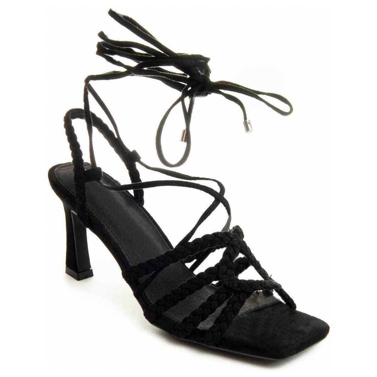 Zapatos Mujer Sandalias Leindia 88468 Negro