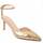 Zapatos Mujer Zapatos de tacón Leindia 88484 Oro