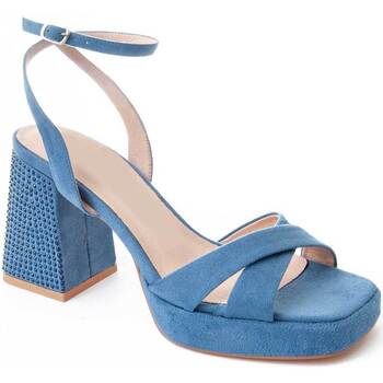 Zapatos Mujer Sandalias Leindia 88518 Azul