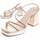 Zapatos Mujer Sandalias Leindia 88521 Oro
