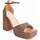Zapatos Mujer Sandalias Leindia 88526 Marrón