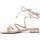 Zapatos Mujer Sandalias Leindia 88541 Oro