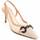 Zapatos Mujer Zapatos de tacón Leindia 88555 Beige