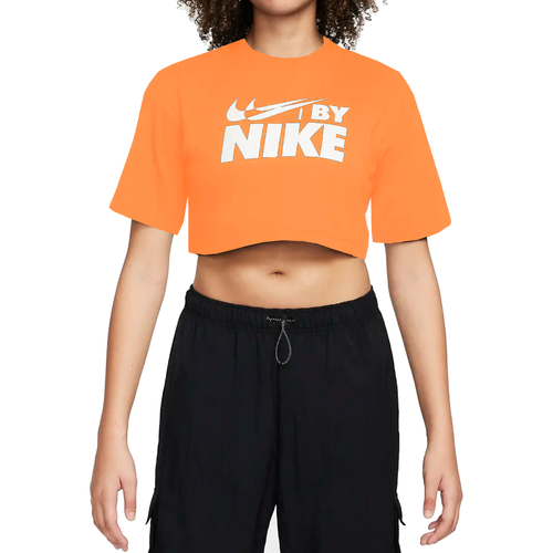 textil Mujer Camisetas manga corta Nike FZ4635 Naranja