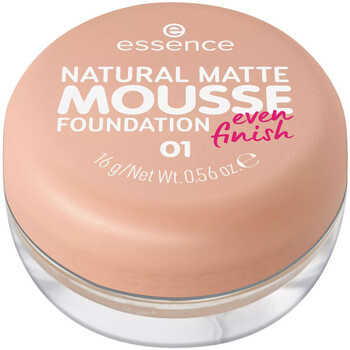 Belleza Mujer Base de maquillaje Essence Natural Matte Mousse Foundation - 01 - 01 Rosa