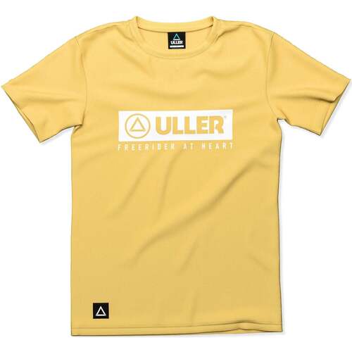 textil Camisetas manga corta Uller Classic Amarillo
