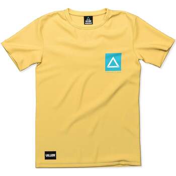 textil Camisetas manga corta Uller Iconic Amarillo