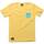 textil Camisetas manga corta Uller Iconic Amarillo