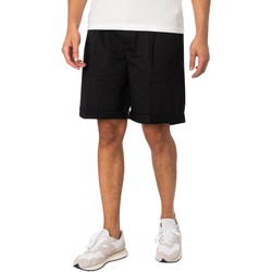textil Hombre Shorts / Bermudas Replay Shorts Deportivos Con Logo Recuadrado Negro