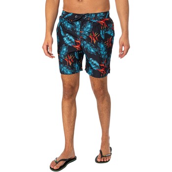 textil Hombre Bañadores Superdry Shorts De Baño Con Estampado Hawaiano 17 Multicolor