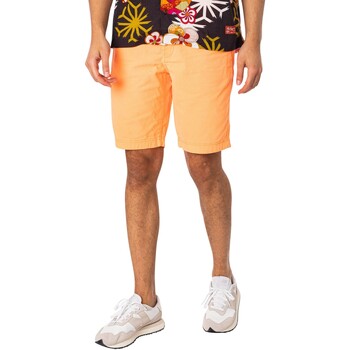 textil Hombre Shorts / Bermudas Superdry Pantalones Cortos Internacionales Vintage Naranja