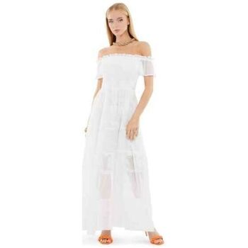 textil Mujer Vestidos Guess W4GK40 WG4Y2-G011 Blanco