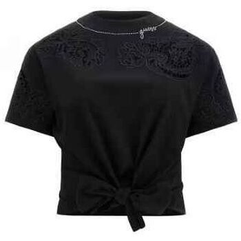 textil Mujer Tops y Camisetas Guess W4GI15 I3Z14-JBLK Negro