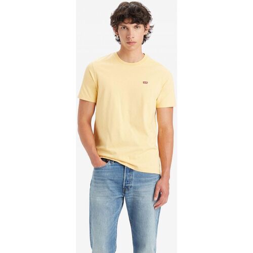 textil Hombre Tops y Camisetas Levi's 56605 0205 ORIGINAL TEE-SAHARA Beige