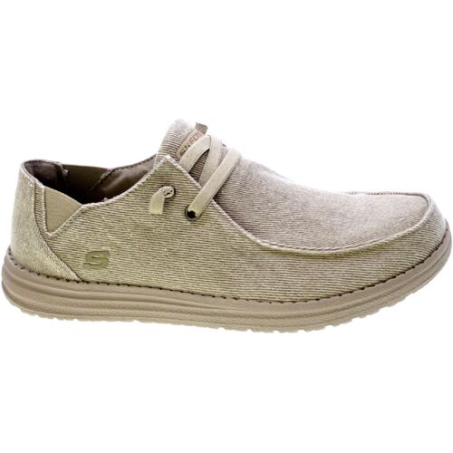 Zapatos Hombre Mocasín Skechers Mocassino Uomo Taupe Melson Raymon  66387tpe Beige