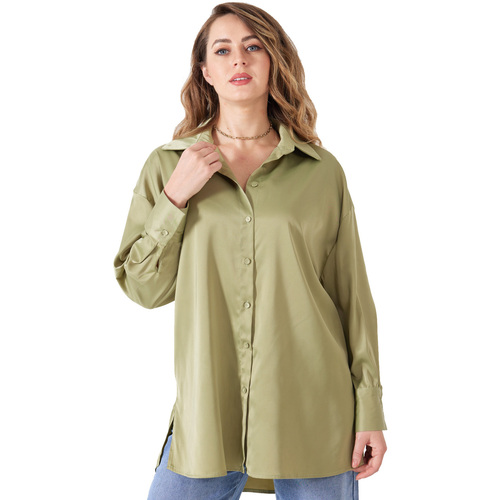 textil Mujer Camisas La Modeuse 70712_P165389 Verde
