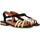 Zapatos Mujer Sandalias Chie Mihara Sandalia  en piel negra y dorada Otros