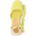 Zapatos Mujer Sandalias Castaner Alpargatas Castañer Tina en tejido verde lima Amarillo