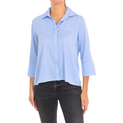 textil Mujer Camisetas manga larga Daniel Hechter 8630-771839-620 Azul