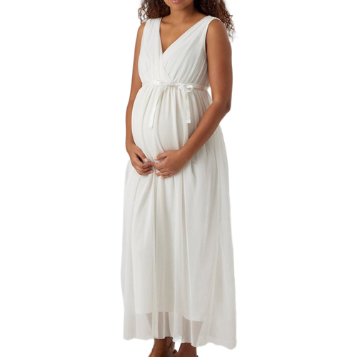 textil Mujer Vestidos Mamalicious  Blanco