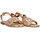 Zapatos Mujer Sandalias Etika 73961 Oro rosa