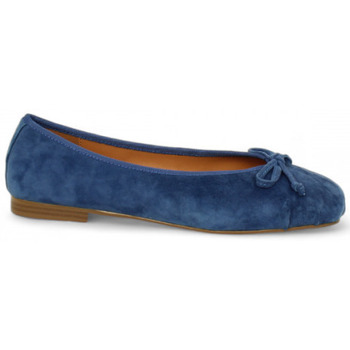 Zapatos Mujer Mocasín Noholita Lilou Ante Azul