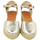Zapatos Mujer Mocasín Lolas 275 D3 pulsera metal Plata