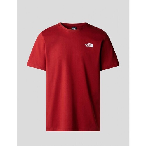 textil Hombre Camisetas manga corta The North Face CAMISETA  REDBOX TEE   IRON RED Rojo