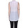 textil Mujer Camisetas sin mangas Dondup TPT00003118AE Blanco