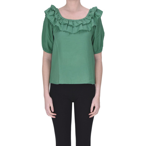 textil Mujer Camisetas sin mangas 1964 Shoes TPT00003056AE Verde