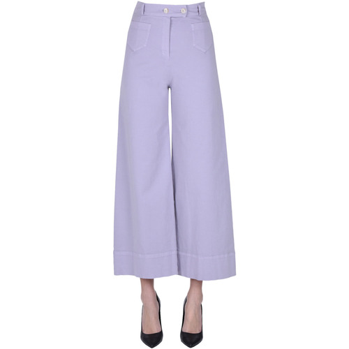 textil Mujer Pantalones chinos Minina PNP00003158AE Violeta