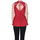 textil Mujer Camisetas sin mangas Twin Set TPT00003113AE Rojo