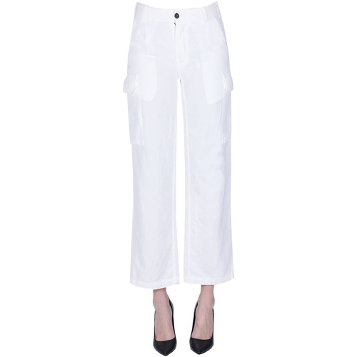 textil Mujer Pantalones chinos Nili Lotan PNP00003162AE Blanco
